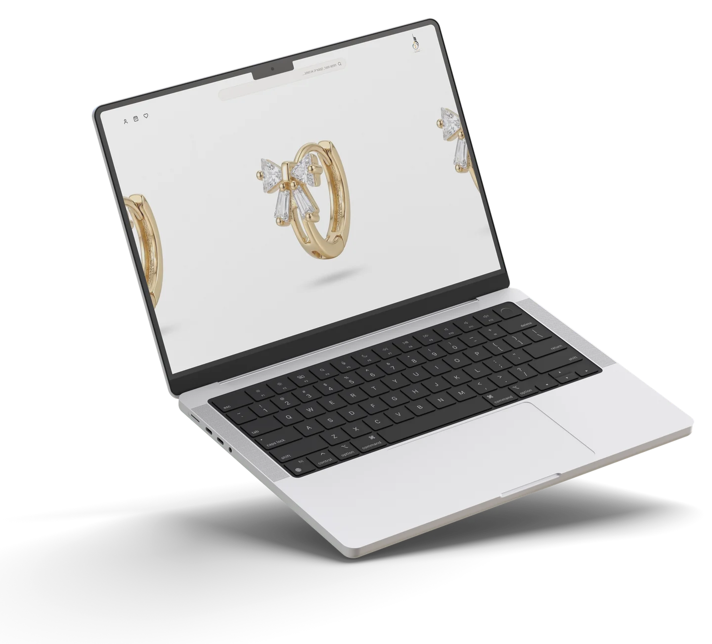 موقع Sara Accessories على لابتوب